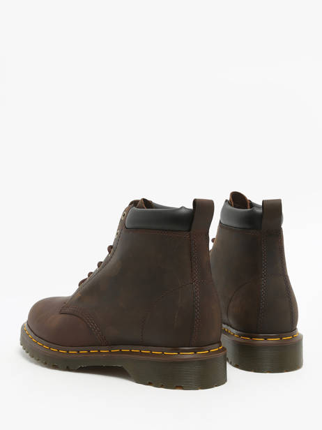 Enkellaarzen 939 Ben Uit Leder Dr martens Bruin unisex 24282207 ander zicht 2