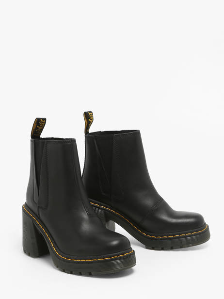 Enkellaarzen Met Hak Spence Uit Leder Dr martens Zwart women 26440001 ander zicht 2