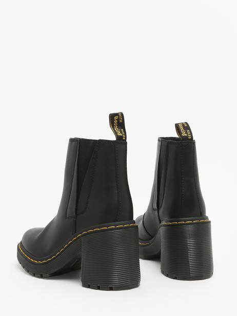 Enkellaarzen Met Hak Spence Uit Leder Dr martens Zwart women 26440001 ander zicht 3