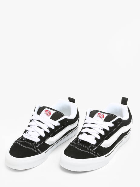 Sneakers Knu Skool Uit Leder Vans Zwart unisex 9QC6BT1 ander zicht 2
