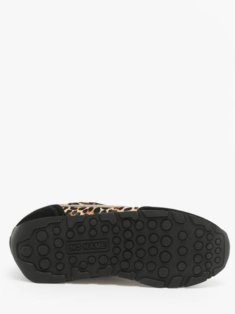 Sneakers City Run Jogger Uit Leder No name Zwart women HRLE043A ander zicht 5