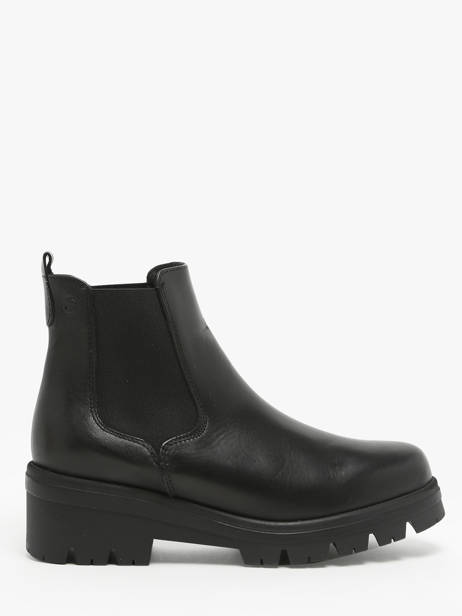 Enkellaarsjes Uit Leder Tamaris Zwart women 43