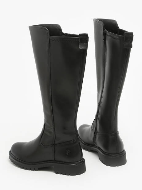 Laarzen Uit Leder Tamaris Zwart women 43 ander zicht 2