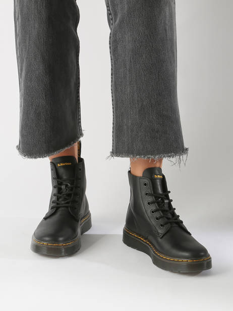 Enkellaarzen Thurston Chukka Uit Leder Dr martens Zwart unisex 27778001 ander zicht 1