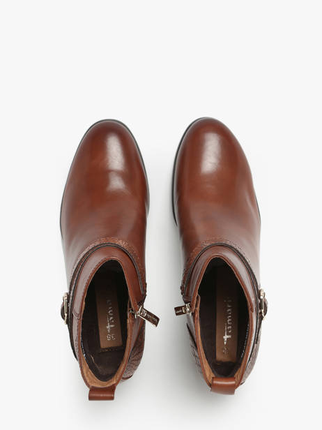 Enkellaarsjes Uit Leder Tamaris Bruin women 43 ander zicht 4