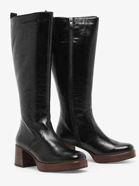 Laarzen Cristel Uit Leder Dorking Zwart theme D9339 ander zicht 1