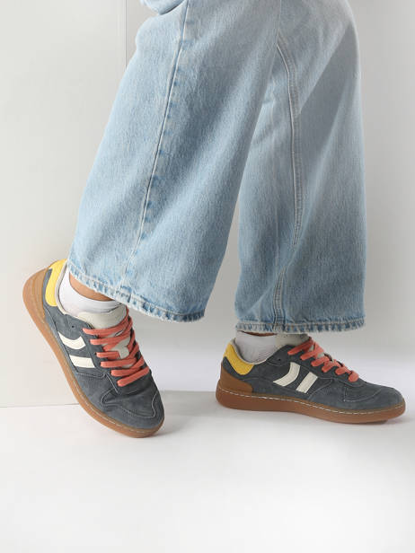 Sneakers Goal Uit Leder Coolway Grijs women 7644931 ander zicht 1