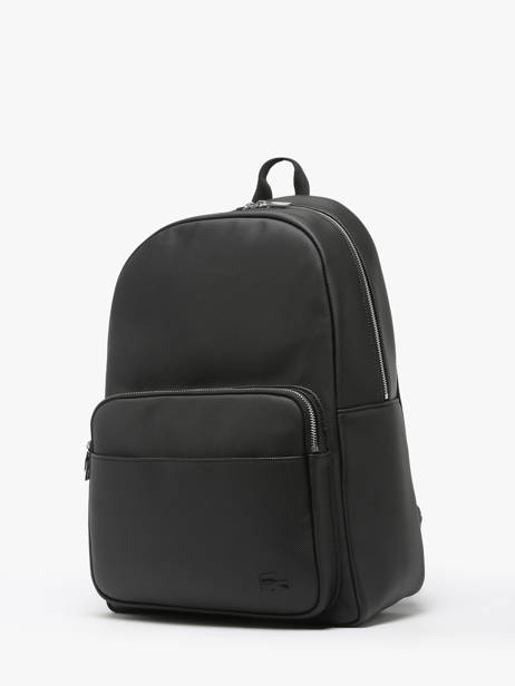 Business Rugzak Lacoste Zwart men's classic NH4430HC ander zicht 2