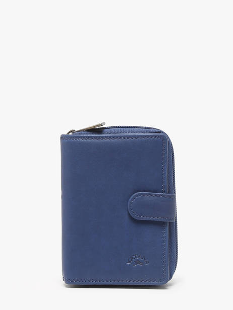 Portefeuille Leder Katana Blauw marina 753052