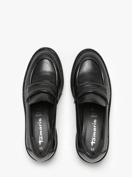 Mocassins Uit Leder Tamaris Zwart women 43 ander zicht 4