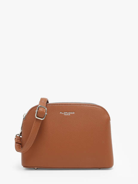 Cross Body Tas Grained Miniprix Bruin grained F8503