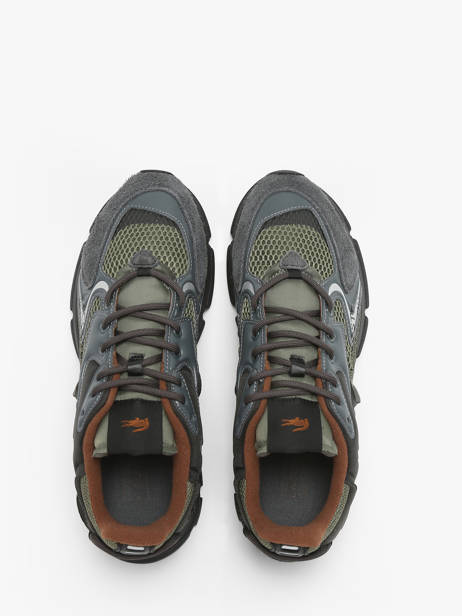 Sneakers L003 Neo Uit Leder Lacoste Groen men 8SMA0055 ander zicht 3