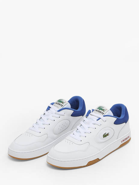 Sneakers Lineset Uit Leder Lacoste Wit men 7SMA0060 ander zicht 1