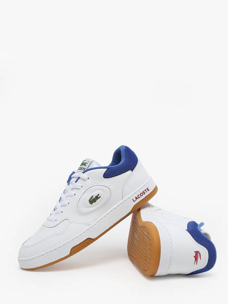 Sneakers Lineset Uit Leder Lacoste Wit men 7SMA0060 ander zicht 2
