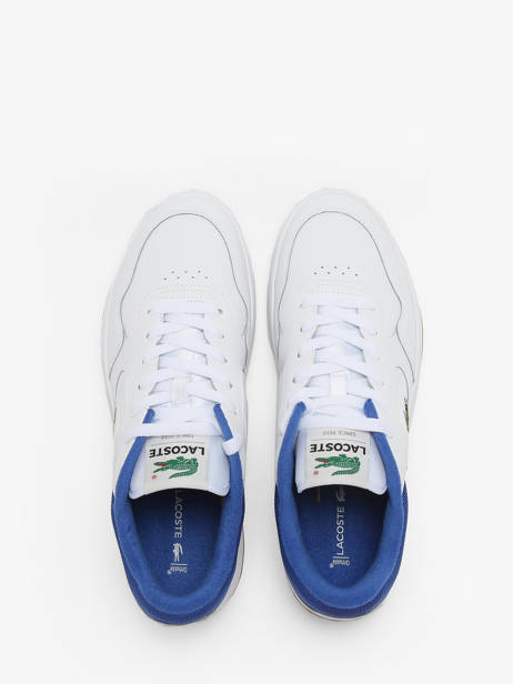 Sneakers Lineset Uit Leder Lacoste Wit men 7SMA0060 ander zicht 3
