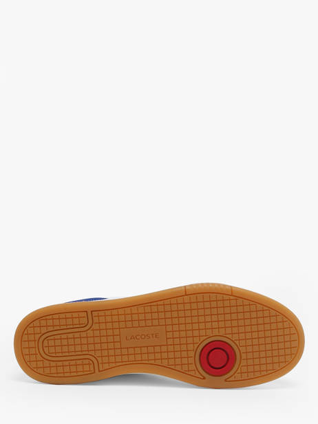 Sneakers Lineset Uit Leder Lacoste Wit men 7SMA0060 ander zicht 4