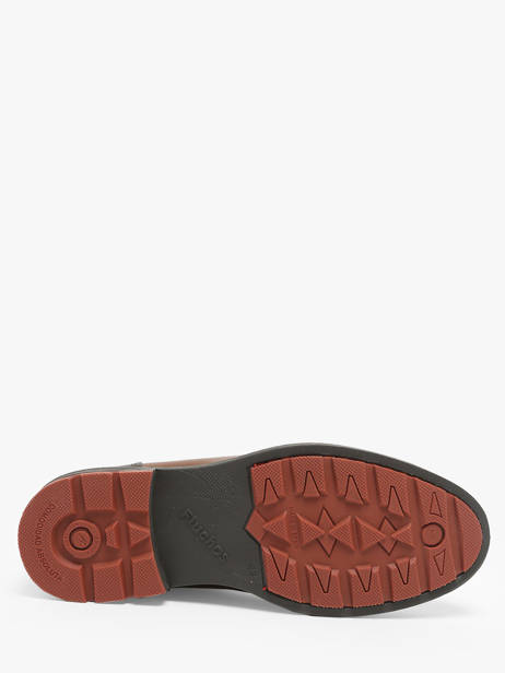 Chelsea Boots Terry Uit Leder Fluchos Bruin men F1343 ander zicht 4