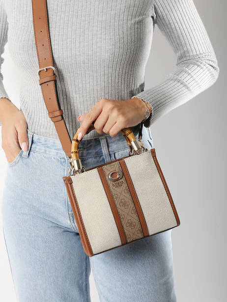 Cross Body Tas Kerima Katoen Guess Veelkleurig kerima AG933777 ander zicht 1