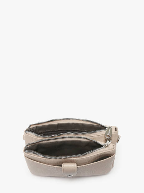 Cross Body Tas Met Kaarthouder Grained Miniprix Beige grained H6020 ander zicht 3