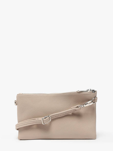 Cross Body Tas Met Kaarthouder Grained Miniprix Beige grained H6020 ander zicht 4