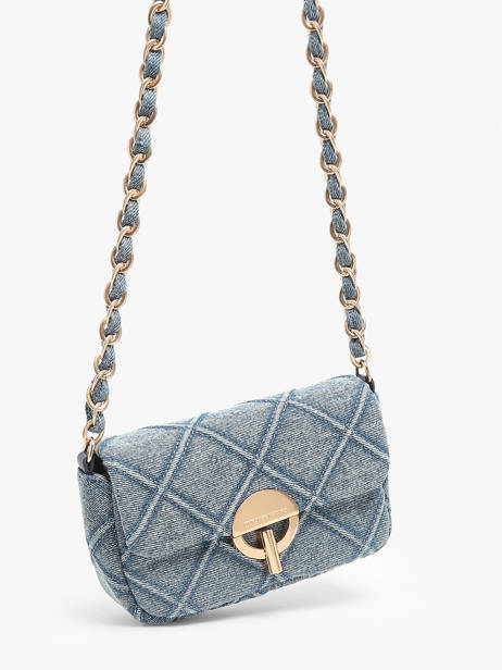 Cross Body Tas S Moon Denim Vanessa bruno Blauw moon 14V40326 ander zicht 2