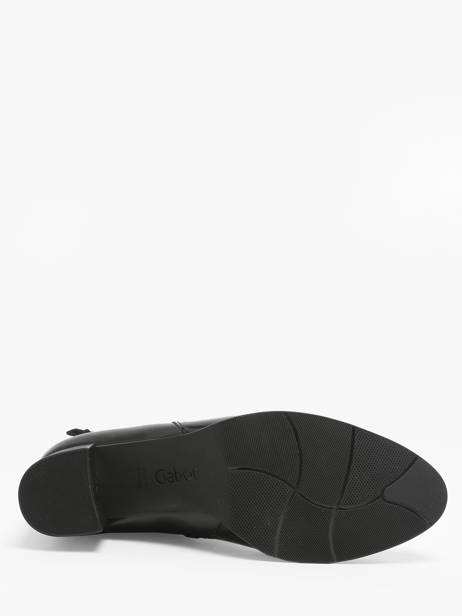 Boots Met Hak Uit Leder Gabor Zwart women 97 ander zicht 5
