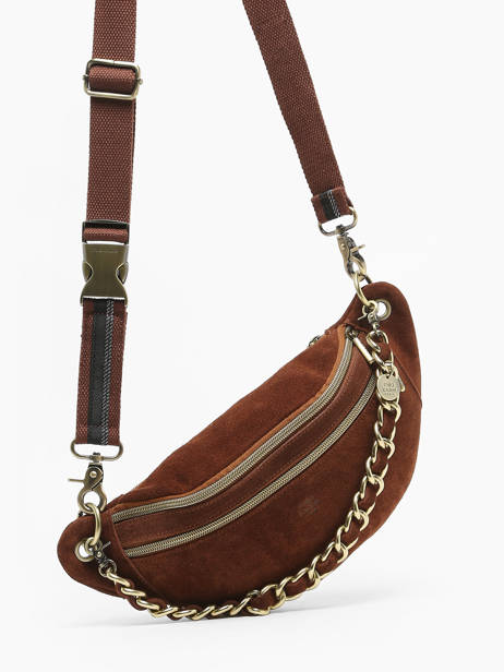 Heuptasje Mila louise Bruin vintage 23689V ander zicht 2
