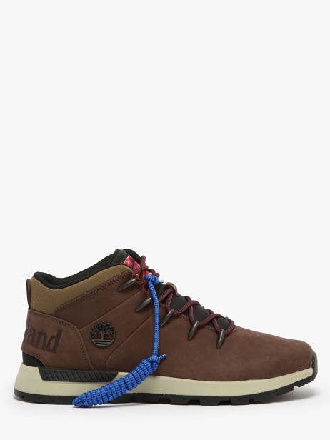 Sneakers Sprint Trekker Uit Leder Timberland Bruin men 6DQDW071