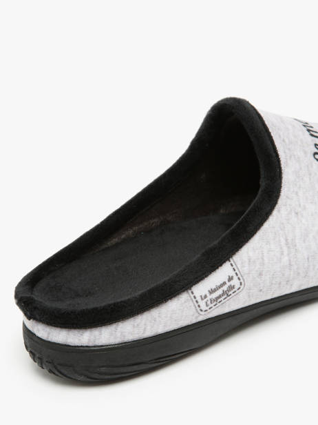 Pantoffels La maison de l'espadrille Grijs men 7 ander zicht 3