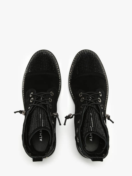 Enkellaarsjes Crosta Uit Leder Alma en pena Zwart women I240752 ander zicht 4