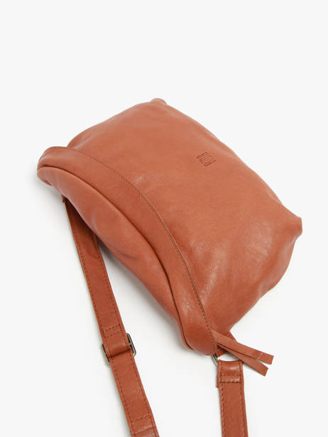 Heuptasje Biba Bruin leather CLU1L ander zicht 2