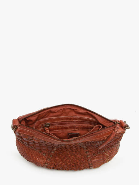 Cross Body Tas Heritage Leder Biba Bruin heritage CAE1L ander zicht 3