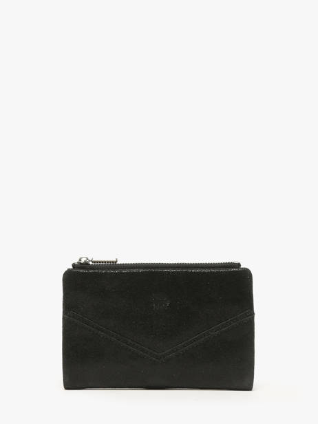 Portefeuille Leder Mila louise Zwart vintage 3760XC