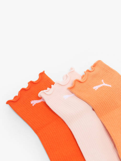 Sokken Puma Oranje socks women 71228108 ander zicht 1