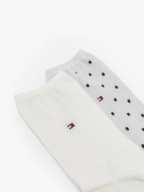 Sokken Tommy hilfiger Wit socks 10001493 ander zicht 1