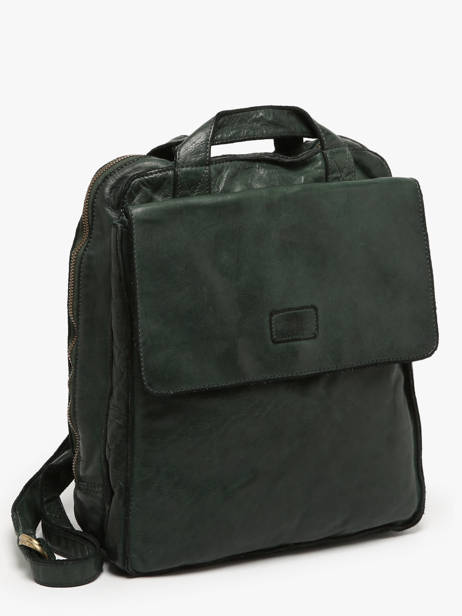 Rugzak Biba Groen heritage ALE1L ander zicht 2
