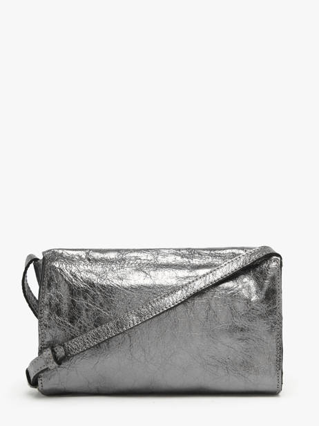 Cross Body Tas Leather Leder Biba Zilver leather CMO3L ander zicht 3