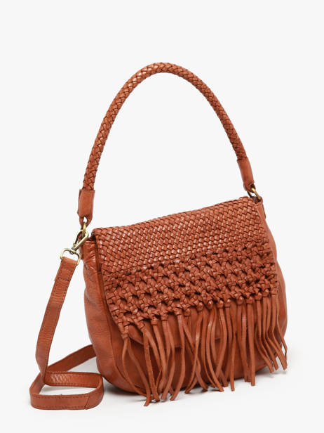 Schoudertas Heritage Leder Biba Bruin heritage VAR1L ander zicht 1