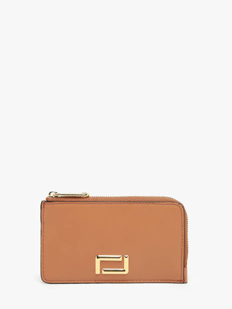 Kaarthouder Angèle Leder Lancel Bruin angele A13158