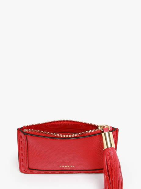 Kaarthouder Premier Flirt Leder Lancel Rood premier flirt A10925 ander zicht 1