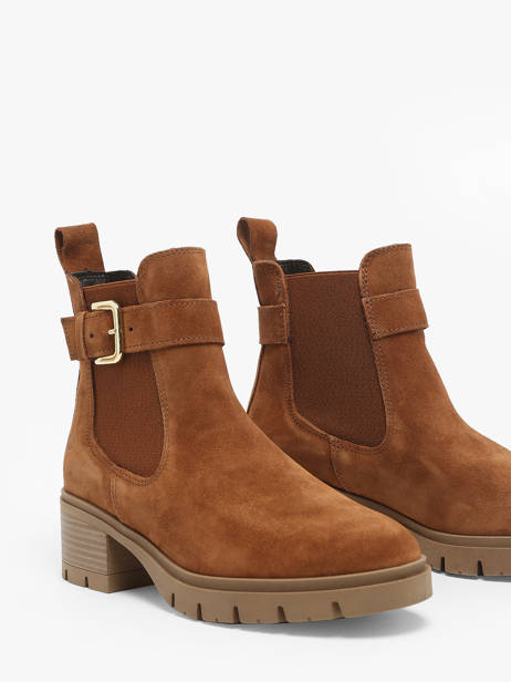 Enkellaarsjes Uit Leder Tamaris Bruin women 43 ander zicht 2