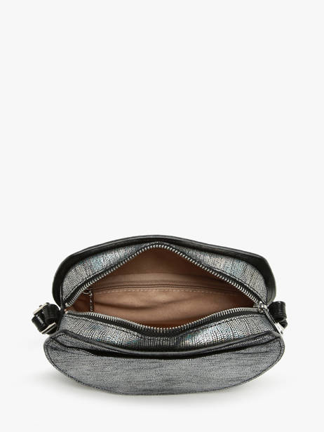 Bucket Bag Suave Lune Leder Lancaster Zilver suave lune 32 ander zicht 3