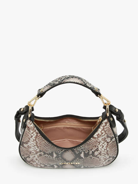 Cross Body Tas Exo Aria Leder Lancaster Bruin exo aria 109 ander zicht 3