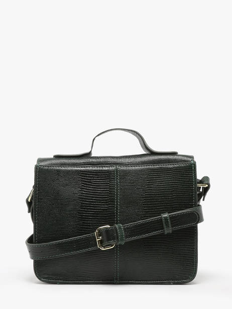 Cross Body Tas La Suite 1960 Leder Paul marius Groen la suite 1960 GEORG960 ander zicht 4