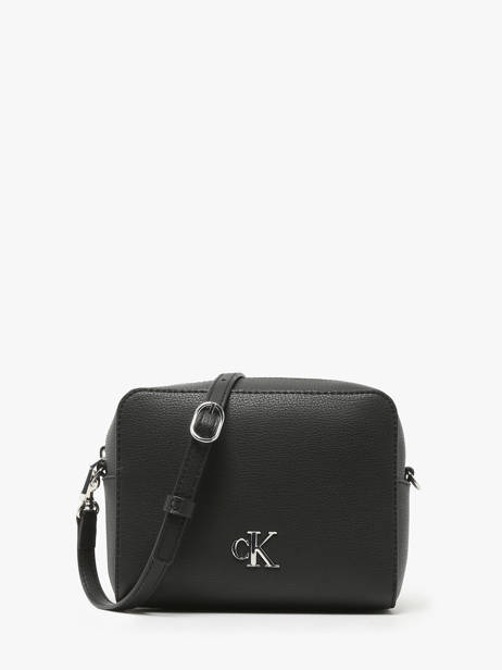 Cross Body Tas Minimal Mono Gerecycleerd Polyester Calvin klein jeans Zwart minimal mono K612719