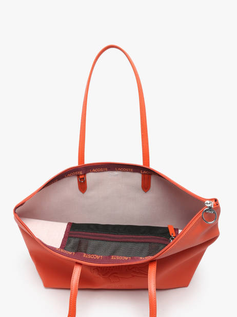 Handtas L.12.12 Concept Lacoste Oranje l.12.12 concept NF4747SJ ander zicht 3