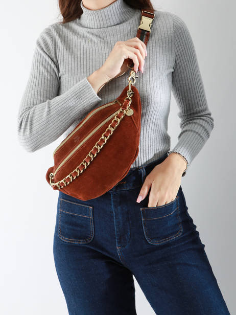 Heuptasje Mila louise Bruin vintage 23689MV ander zicht 1
