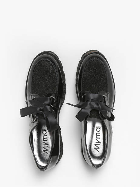 Mocassins Uit Leder Myma Zwart women - 08034-00 ander zicht 4
