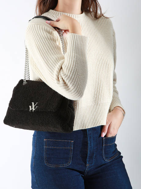 Cross Body Tas Winter Vanessa wu Zwart winter MA0116 ander zicht 1