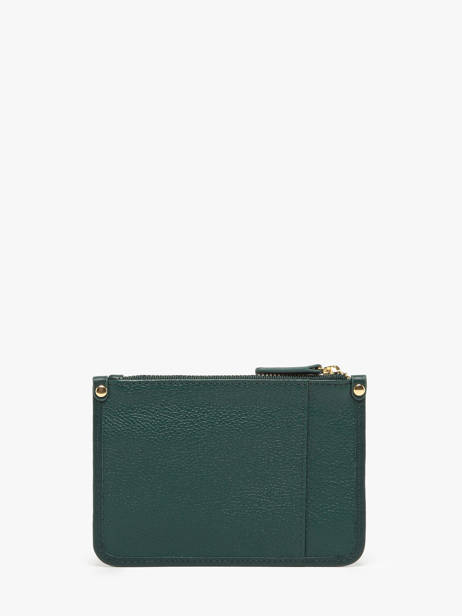Portemonnee Leder Nat et nin Groen vintage ELISE ander zicht 2